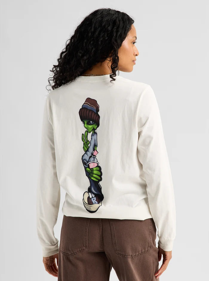 Product image of Burton Good Company 27 Long Sleeve T-Shirt[Variant:Stout White]