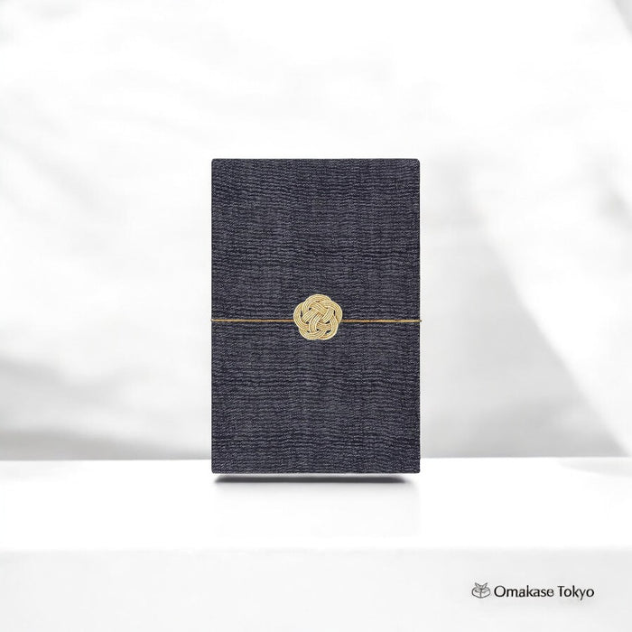 Goshuin Book – Japanese Pattern with Mizuhiki Rubber Band
