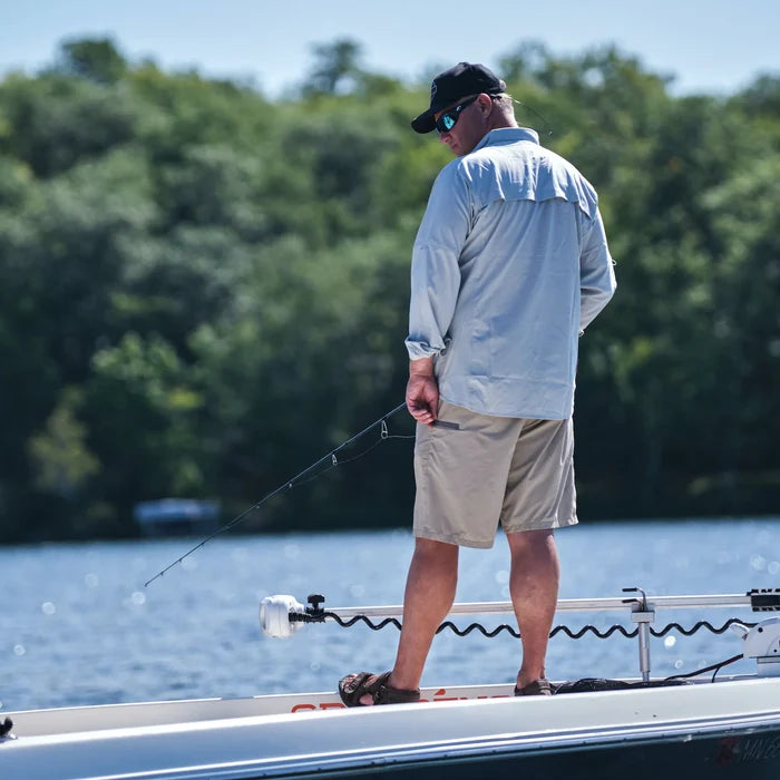 Grundens - Bayamo Cooling LS Shirt - Overcast