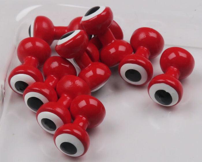 Medium / #10 Red with White and Black