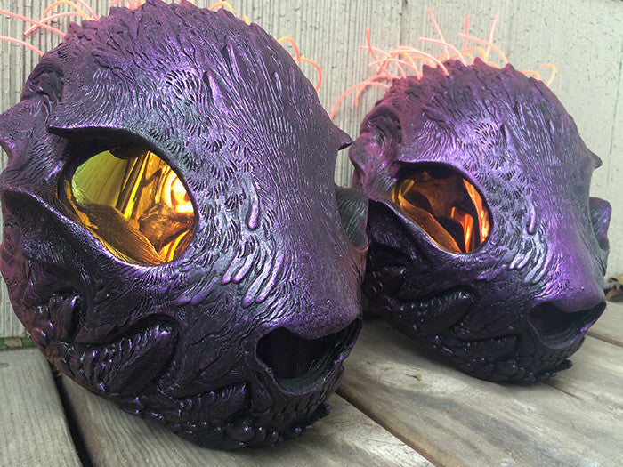 HATE WRAITH- PURPLE WITH LENSES AND GLOW SPINES