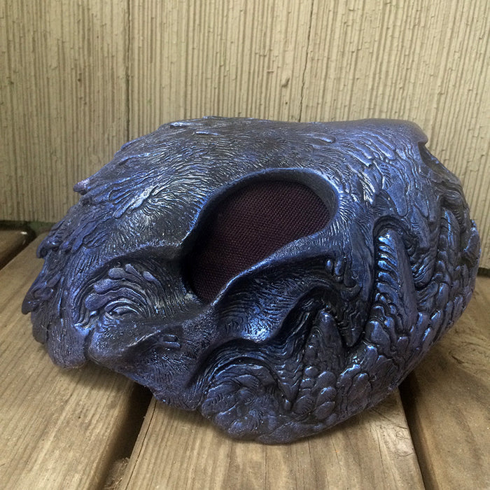 HATE WRAITH MASK- BLUE WITH BLACK OUT EYES