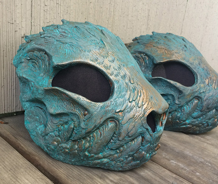 HATE WRAITH MASK- COPPER PATINA