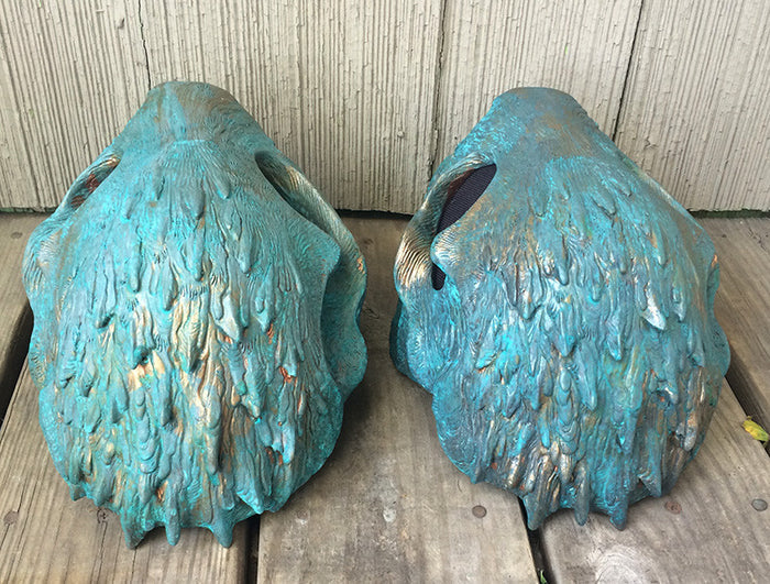 HATE WRAITH MASK- COPPER PATINA