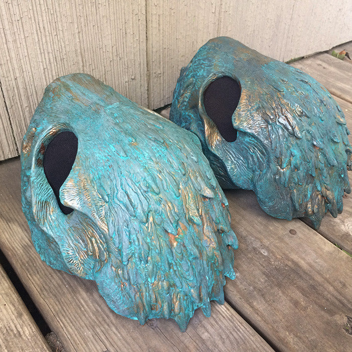 HATE WRAITH MASK- COPPER PATINA