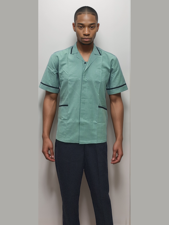 Helping Staff Shirt Mantle ( Pista) - J R GARMENTS