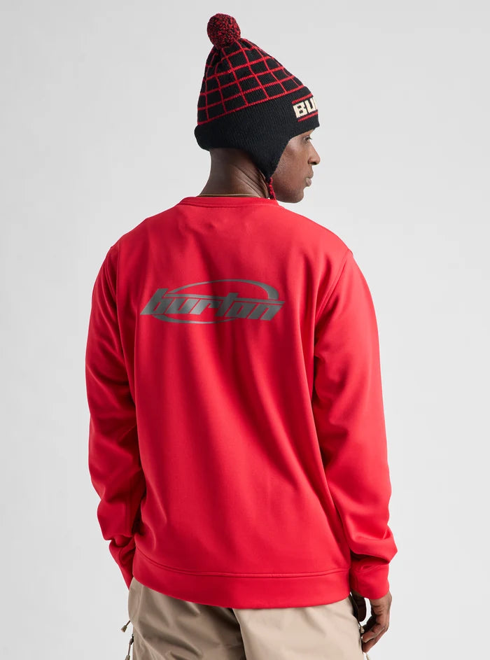 Product image of Men's Burton Oak Pullover Crew[Variant:Geranium Red]