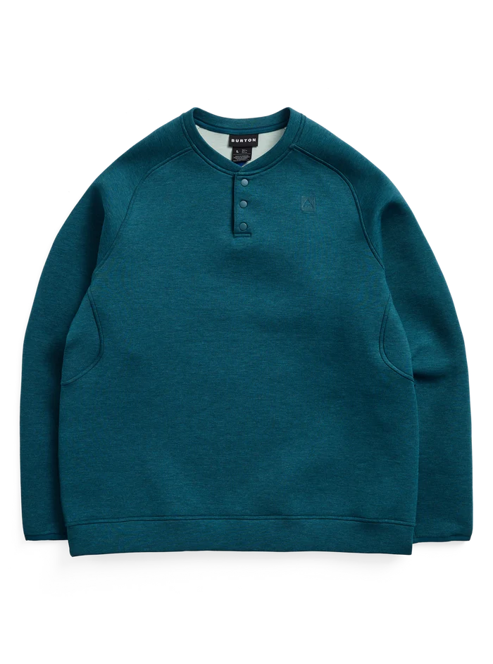 Product image of Men's Burton SpaceCloud Henley[Variant:Atlantic Teal Heather]