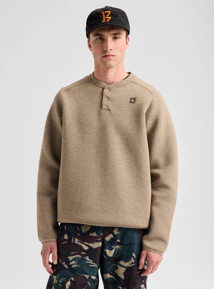 Product image of Men's Burton SpaceCloud Henley[Variant:Summit Taupe Heather]