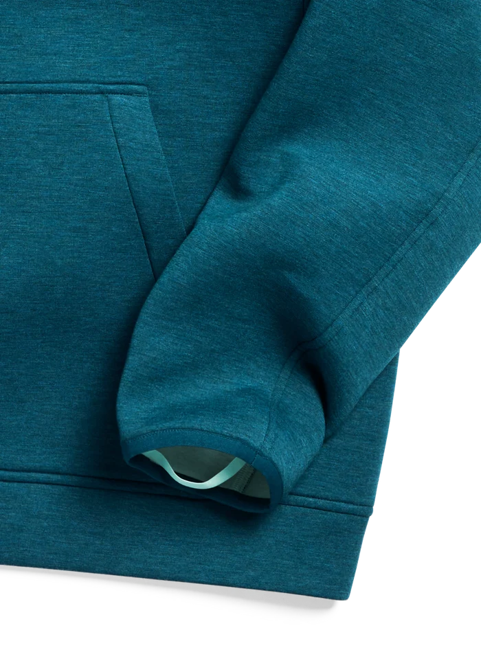 Product image of Men's Burton SpaceCloud Pullover Hoodie[Variant:Atlantic Teal Heather]