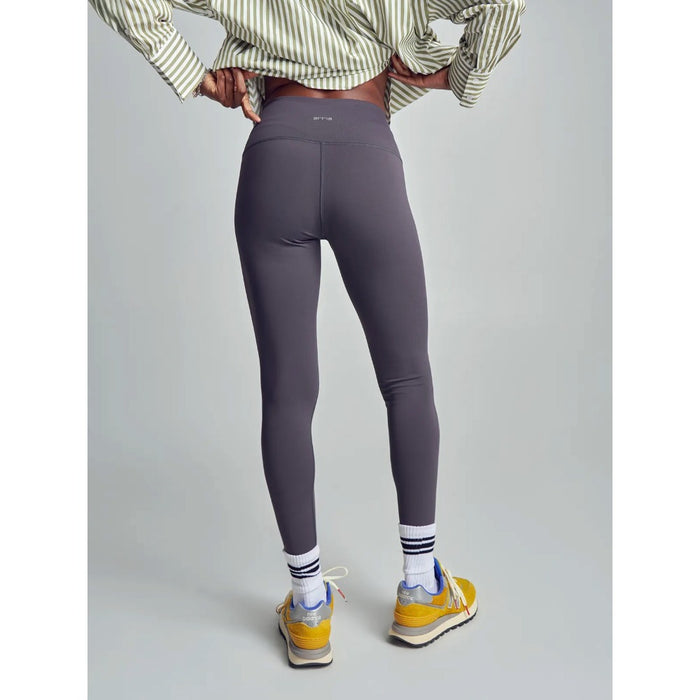 High Waist Leggings [Charcoal Gray] #Fh510