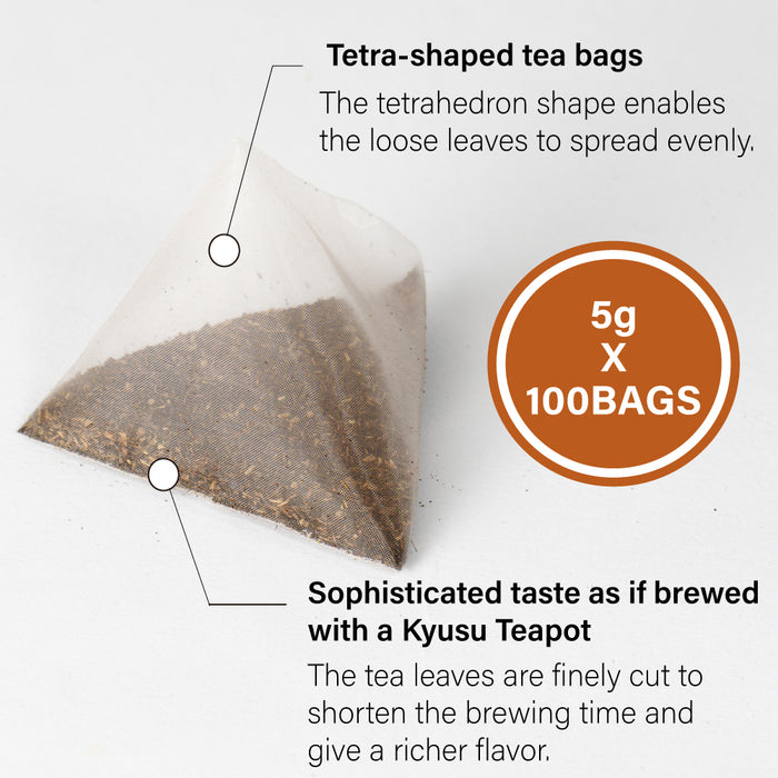 Hojicha Roasted Green Tea -Value Pack 90 Teabags
