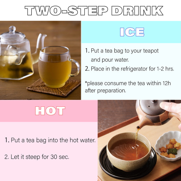 Hojicha Roasted Green Tea -Value Pack 90 Teabags