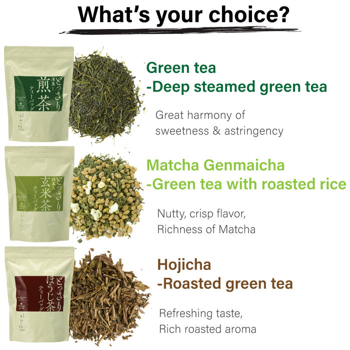 Hojicha Roasted Green Tea -Value Pack 90 Teabags