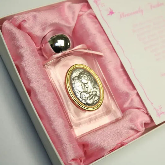 Holy Water Bottle w/ Pink Bow