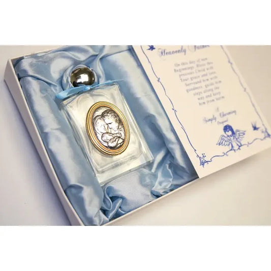Holy Water Bottle w/Blue Bow