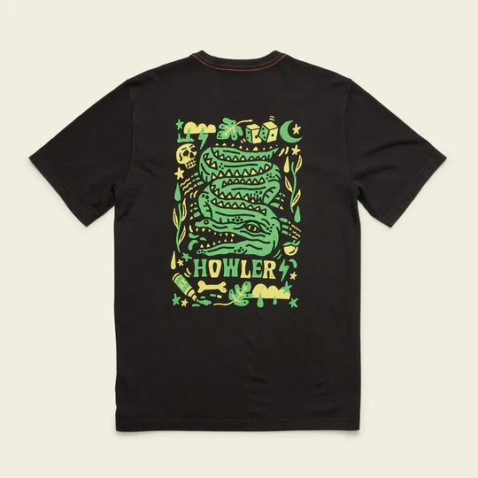 Howler Bros - Cotton Pocket T-Shirt - Slithering Gators