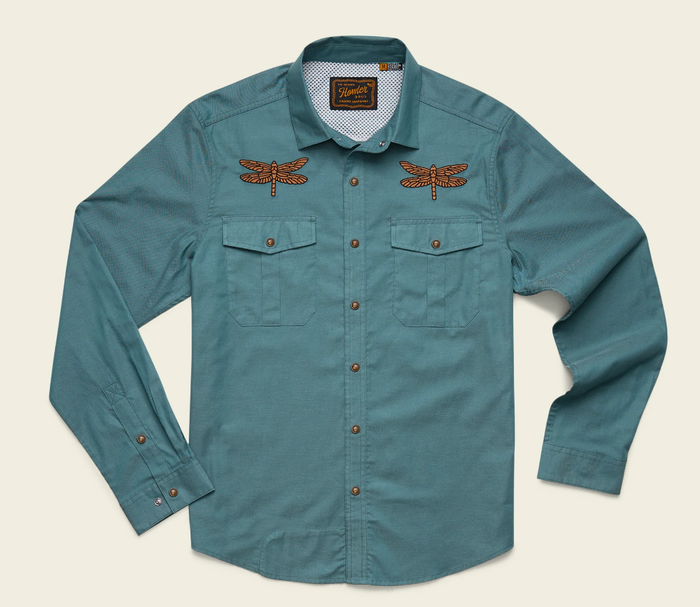 Howler Bros - Gaucho Snapshirt - Enter The Dragons