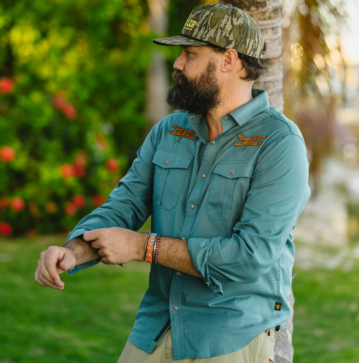 Howler Bros - Gaucho Snapshirt - Enter The Dragons