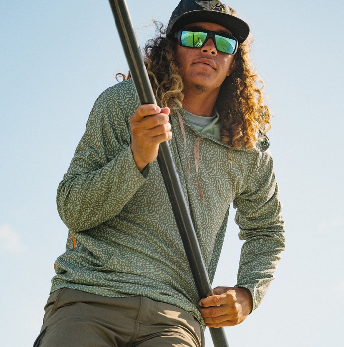 Howler Bros - Loggerhead Hoodie - Pond Patterns : Mermaid
