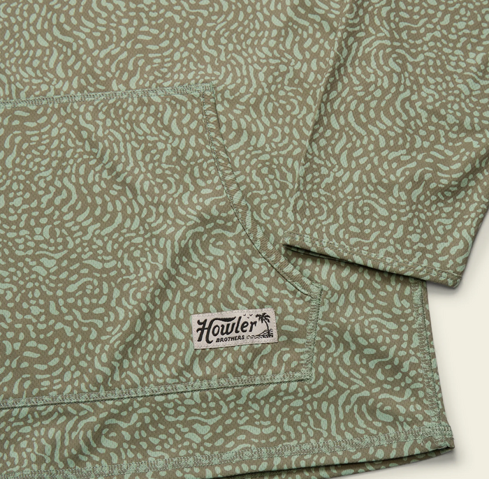 Howler Bros - Loggerhead Hoodie - Pond Patterns : Mermaid