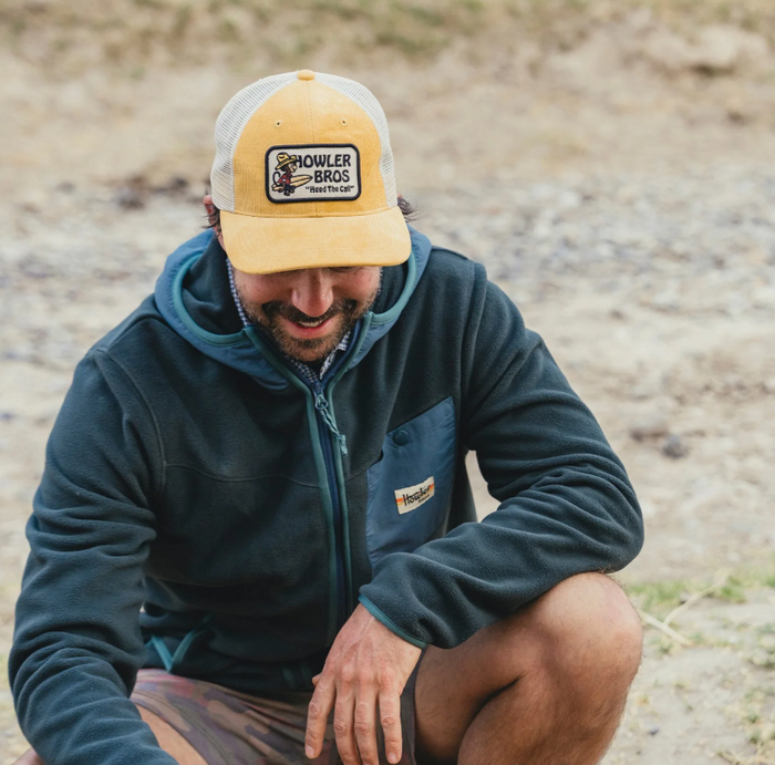 Howler Brothers - El Monito Surfs Badge Standard Hat
