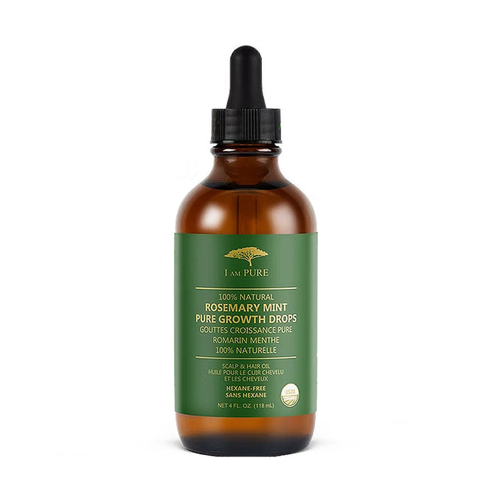 I AM PURE Rosemary Mint Pure Growth Drops 4oz