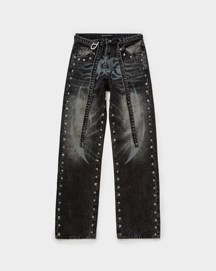 Gala Ignite Denim Black Wash. Underground Apparel. Rule of Next Streetwear.