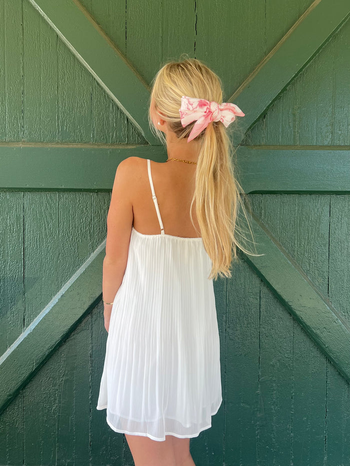 Ivory Lace Dream Mini Dress