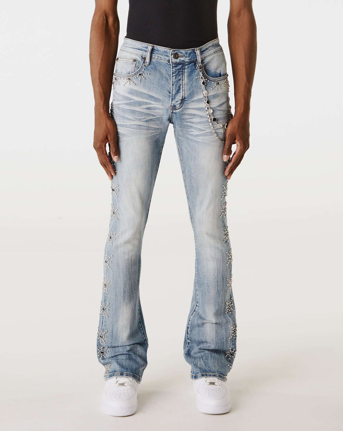 PRVT LBL Jean With Stones. Underground Apparel. Rule of Next Streetwear.