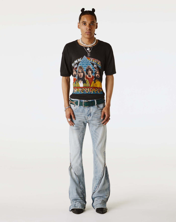 PRVT LBL Jean with Zip Front. Underground Apparel. Rule of Next Streetwear.
