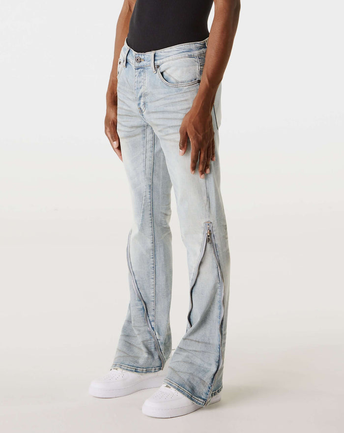 PRVT LBL Jean with Zip Front. Underground Apparel. Rule of Next Streetwear.