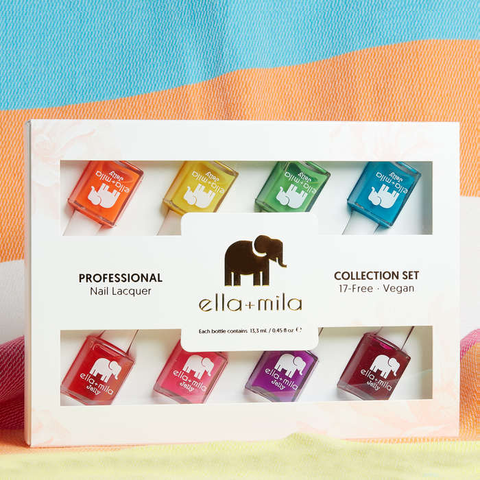 Jelly Collection 8-pack gift box on a colorful background