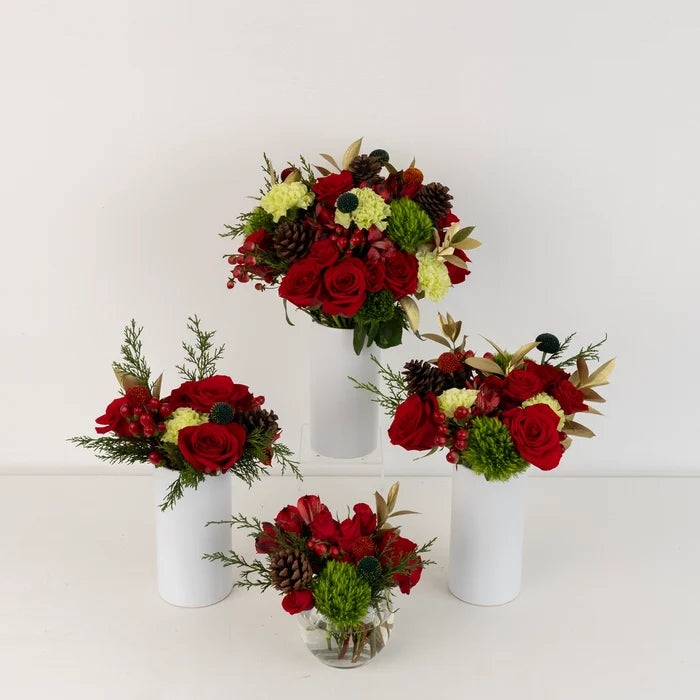 Jingle Bells Flower Centerpieces Apron - Image