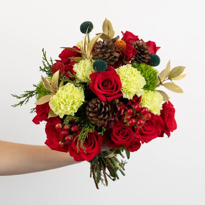Jingle Bells Flower Centerpieces Hands - Image