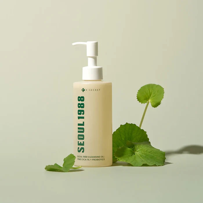 K SECRET SEOUL 1988 Cleansing Oil Pine Cica 1% + Probiotics الغسول الزيتي بالبروبايوتكس والسيكا من كي سيكرت