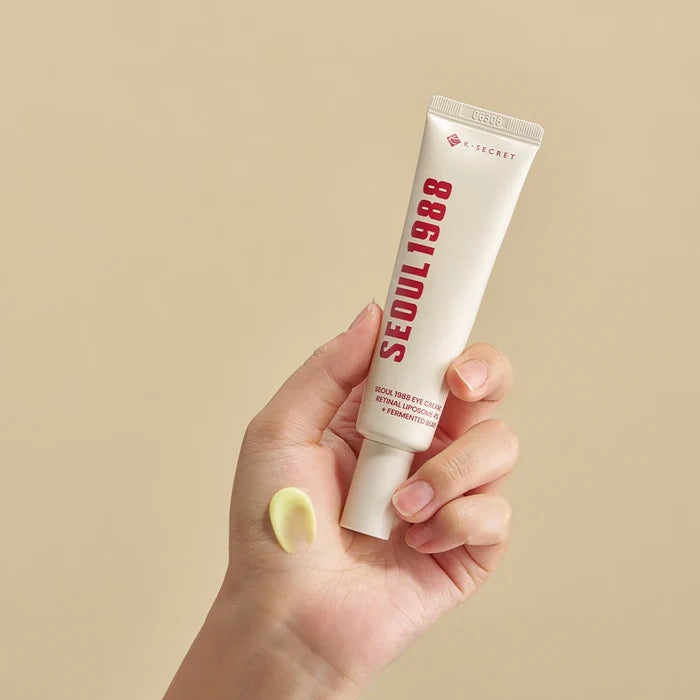 K SECRET SEOUL 1988 EYE CREAM  RETINAL LIPOSOME 4% + FERMENTED BEAN كريم العيون  بالريتينول وإنزيمات الفاصوليا