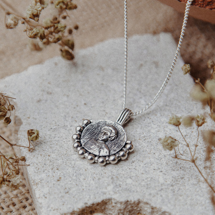 Kate Sheppard Pendant for Independence - CHARM ONLY - Silver