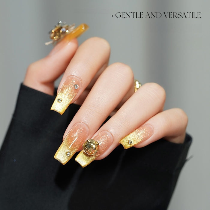 KellyKessa 15ml Flowing Gold Cat Eye Gel Polish T4523
