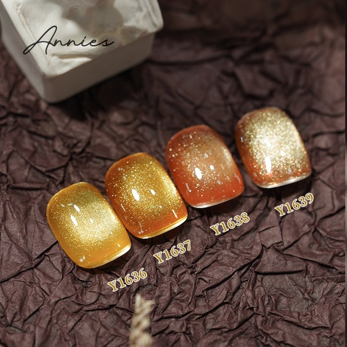 KellyKessa 15ml Flowing Gold Cat Eye Gel Polish T4523
