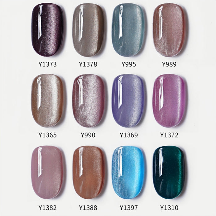 KellyKessa 15ml Little Bulb Crystal Cat Eye Gel Polish T4529