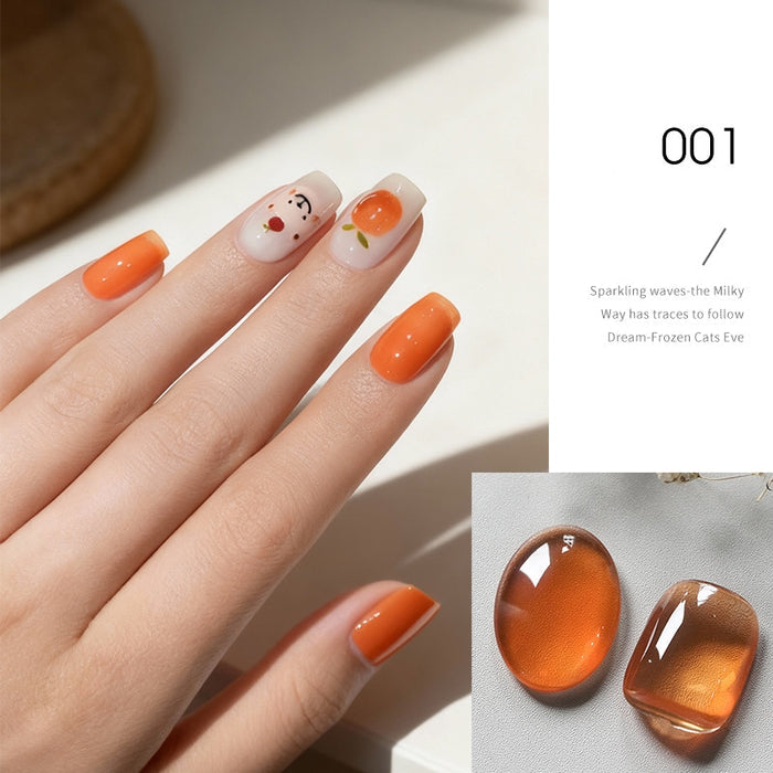 KellyKessa 15ml Macaron Glass Glaze Gel Polish T5611