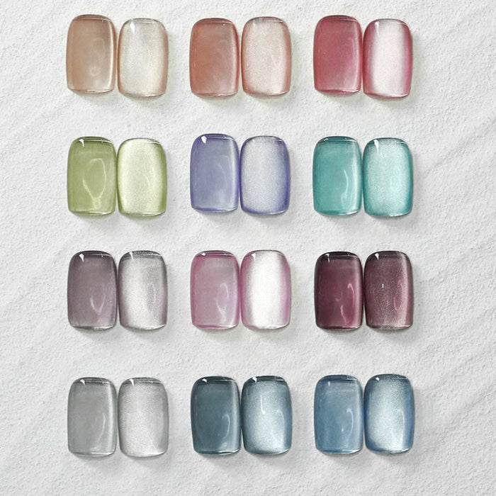 KellyKessa 15ml Samoli Ice Crystal Cat Eye Gel Polish T4508