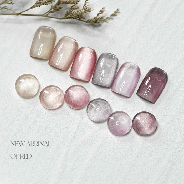 KellyKessa 15ml Samoli Ice Crystal Cat Eye Gel Polish T4508