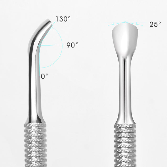 KellyKessa Professional Special Steel Steel Cuticle Pusher Dead Skin Remover T3513