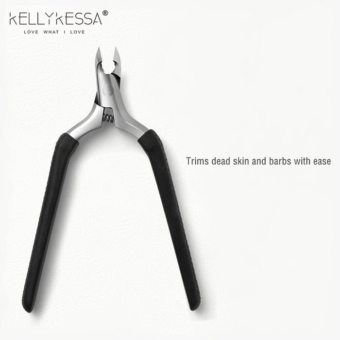 KellyKessa Professional Stainless Steel Cuticle Trimmer Nippers Scissors T3512