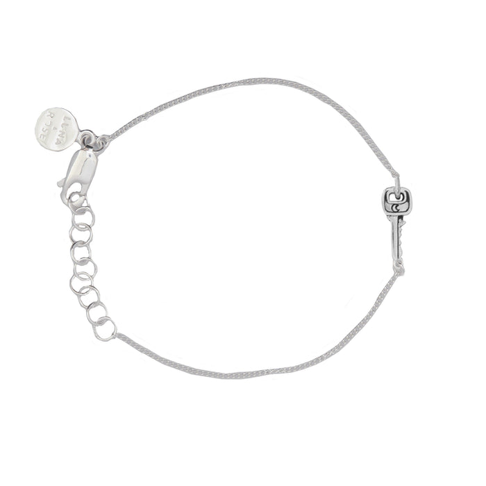 Lock & Key BFF Bracelet SET - Silver