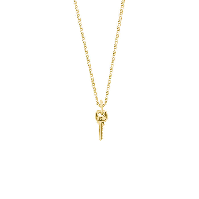 Key BFF Necklace SINGLE - Gold