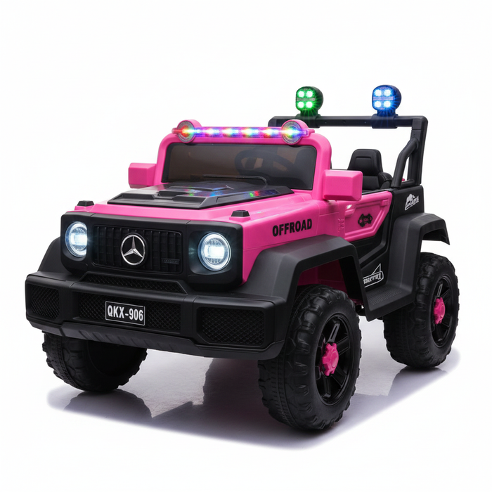 Kids Electric Ride-On Jeep QKX-906 - White Background