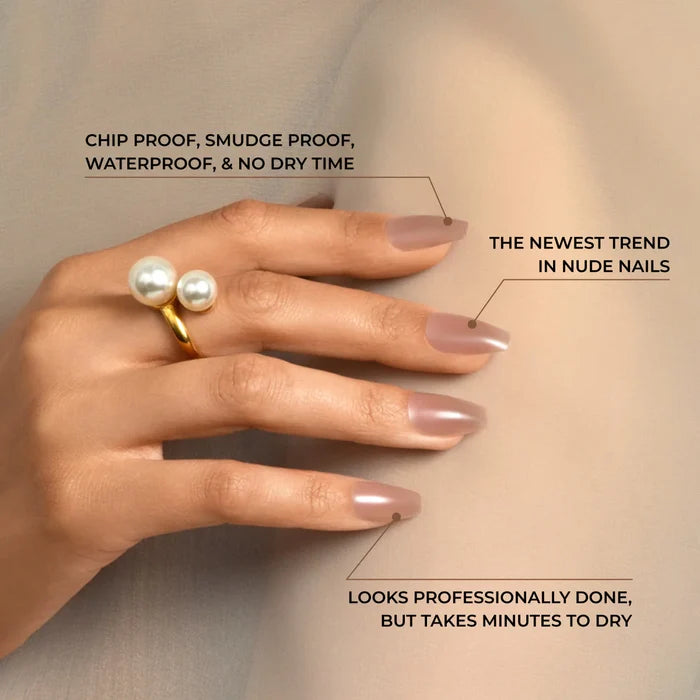 KISS Bare But Better S 28 Nails Glue Included BN01 (Nudies)